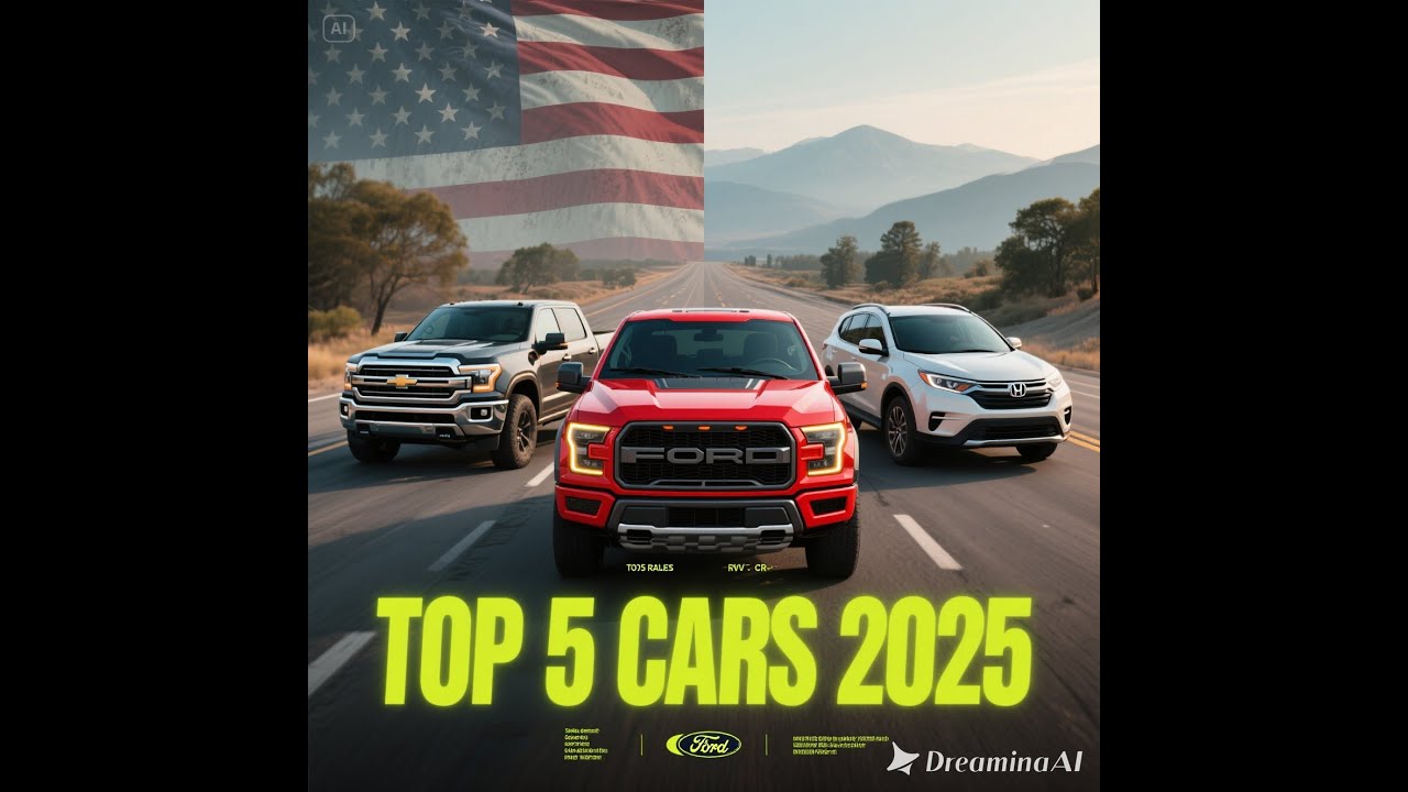 Top 5 Best-Selling Cars in the USA (2025) &ndash; Trucks & SUVs That America Loves