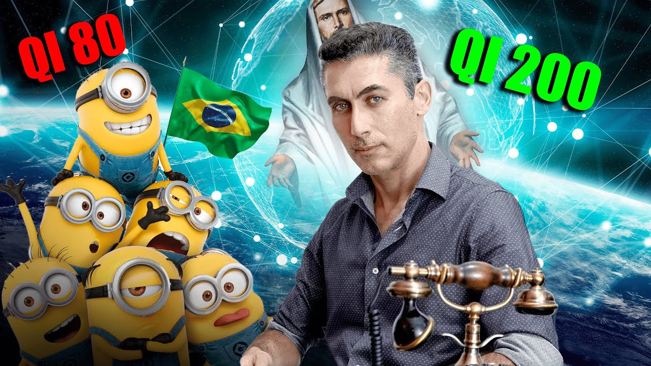 BRASILEIROS COM 80 DE QI REAGEM AO MAIOR QI DO BRASIL!!! (HINDEMBURG MELÃO JR)