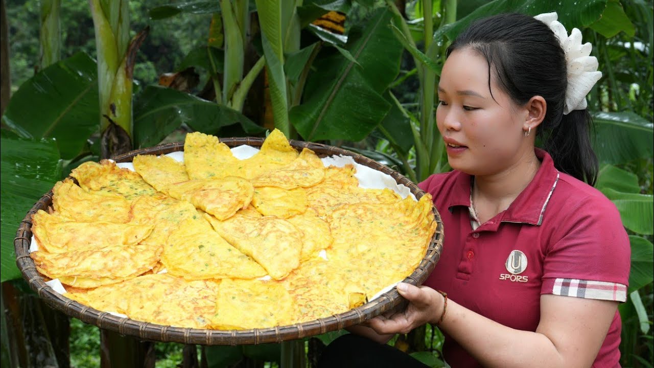 Shrimp & Pork Pancake Recipe: A Great and Delicious Recipe! - Take It To The Market For Sale.
