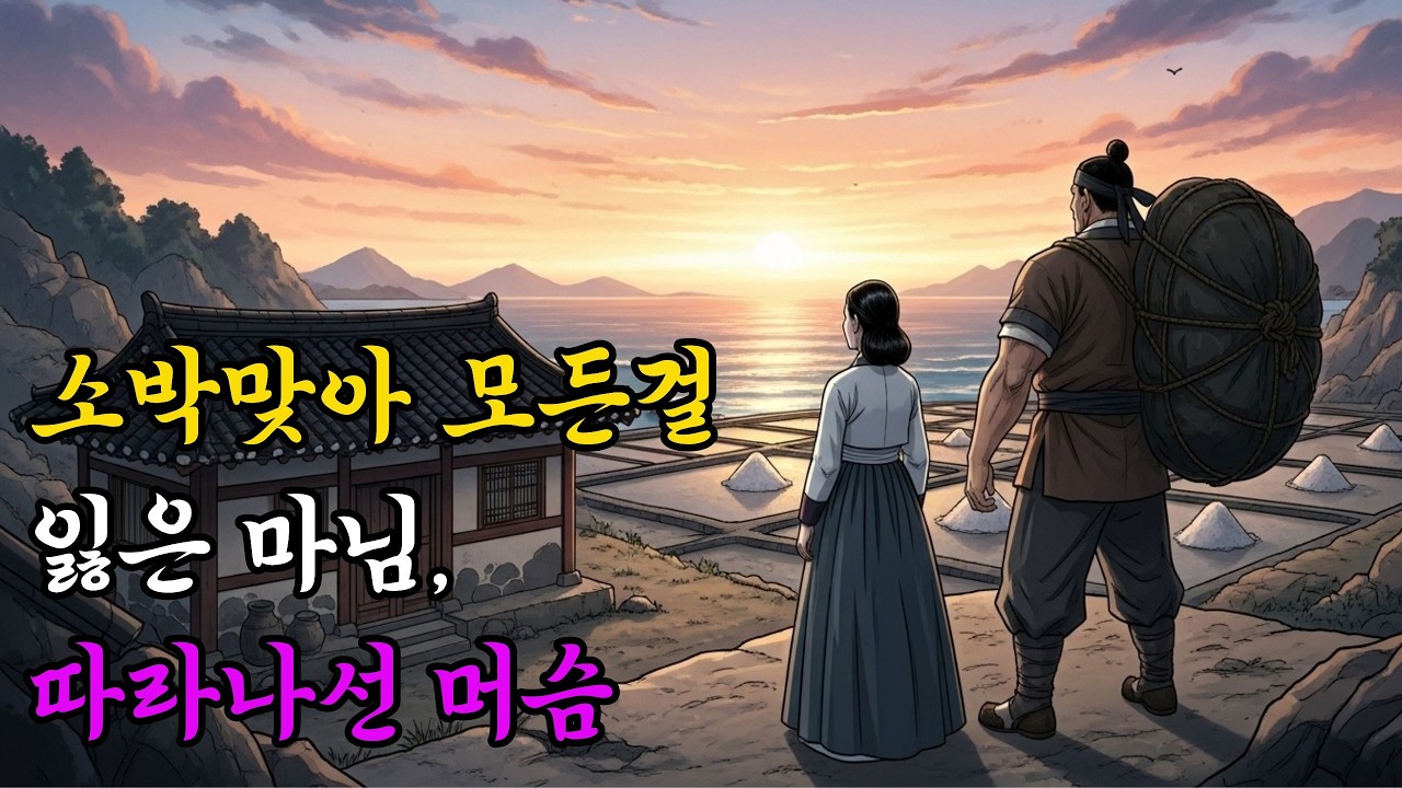 비내리는 날 소박맞고 쫓겨난 마님을 머슴이 따라 나서는데...야담|전설|만담|옛날이야기|오디오북|시니어야담