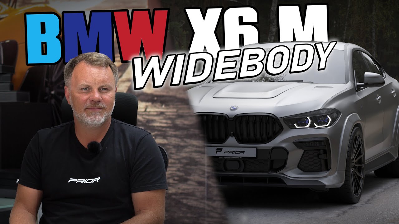 Braucht der BMW X6 M Competition ein Widebody | Prior Design