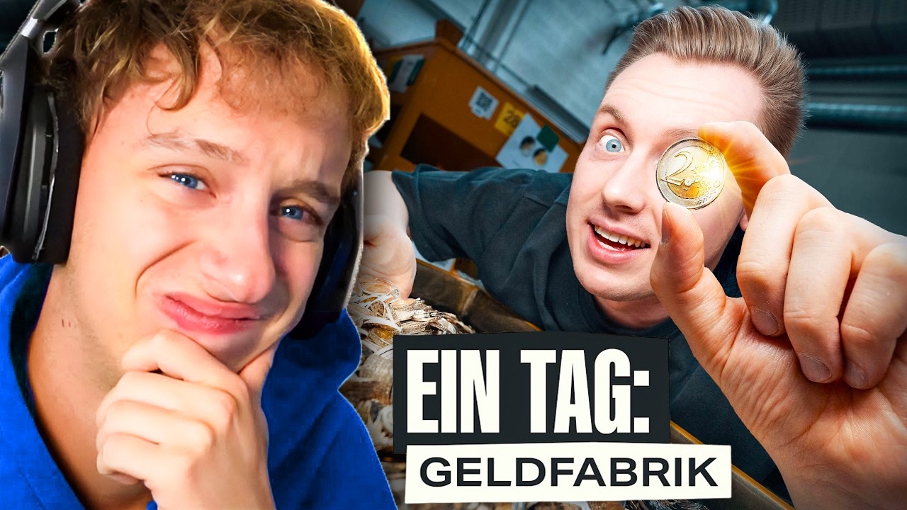 SO wird GELD hergestellt.. 😱 | LetsHugo Reaction