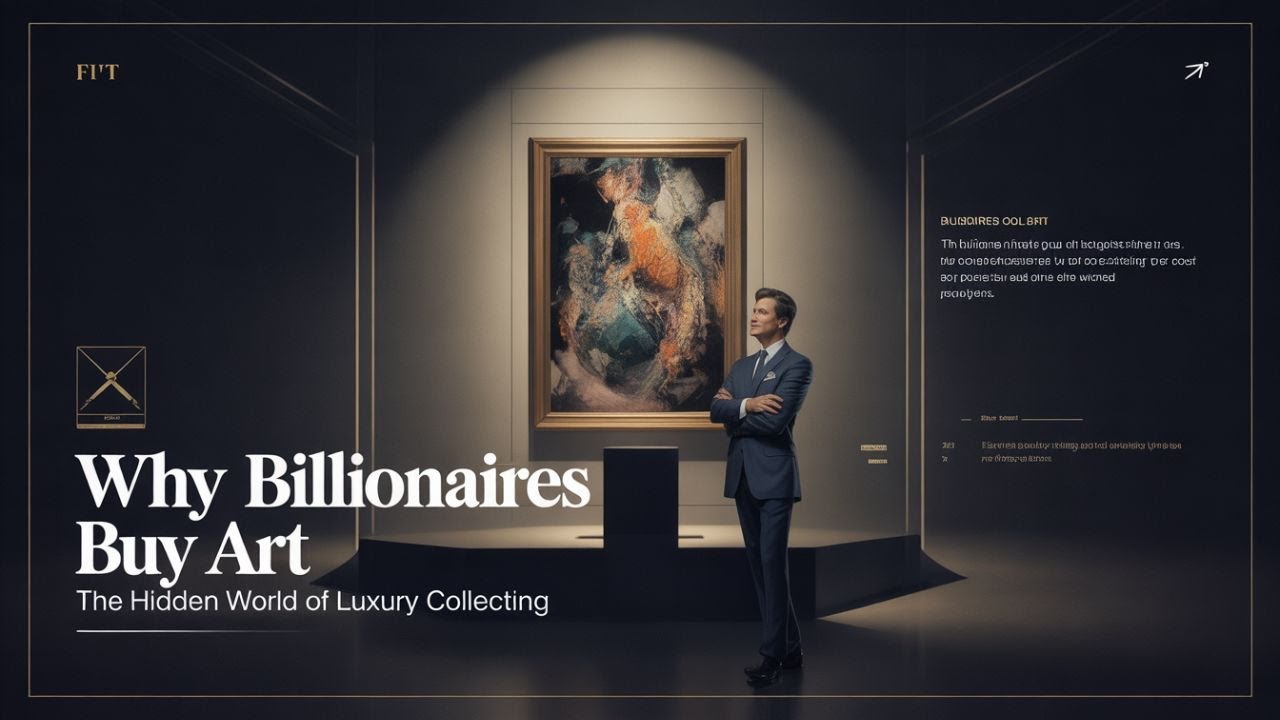"Why Billionaires Buy Art: The Hidden World of Luxury Collecting"