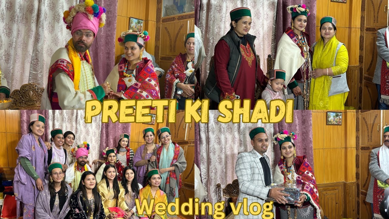 My Friend’s Wedding || Moorang to Kanai || Kinnauri wedding ||