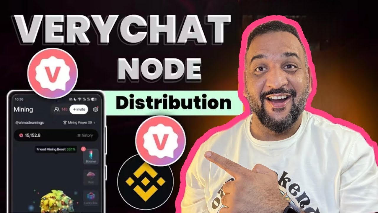 Приложение для майнинга Very Chat Network &ndash; зарабатывайте бесплатную криптовалюту ежедневно без в...