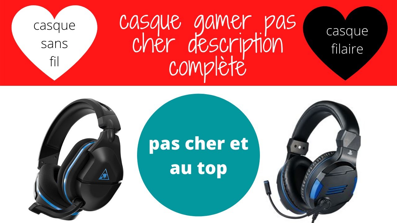 casque gamer : pas cher TURTLE BEACH et Big Ben PS4 PS5