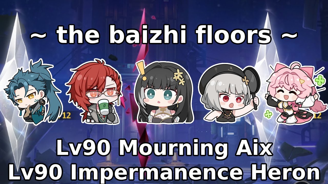 S0 Jiyan & S0 Encore w/ Baizhi vs Left & Right Bosses 3 Stars - Tower of Adversity [Wuthering Waves]