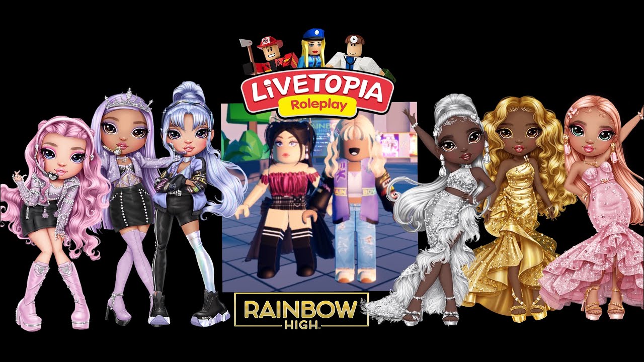 Livetopia Rainbow High Week 3 Finals Roblox