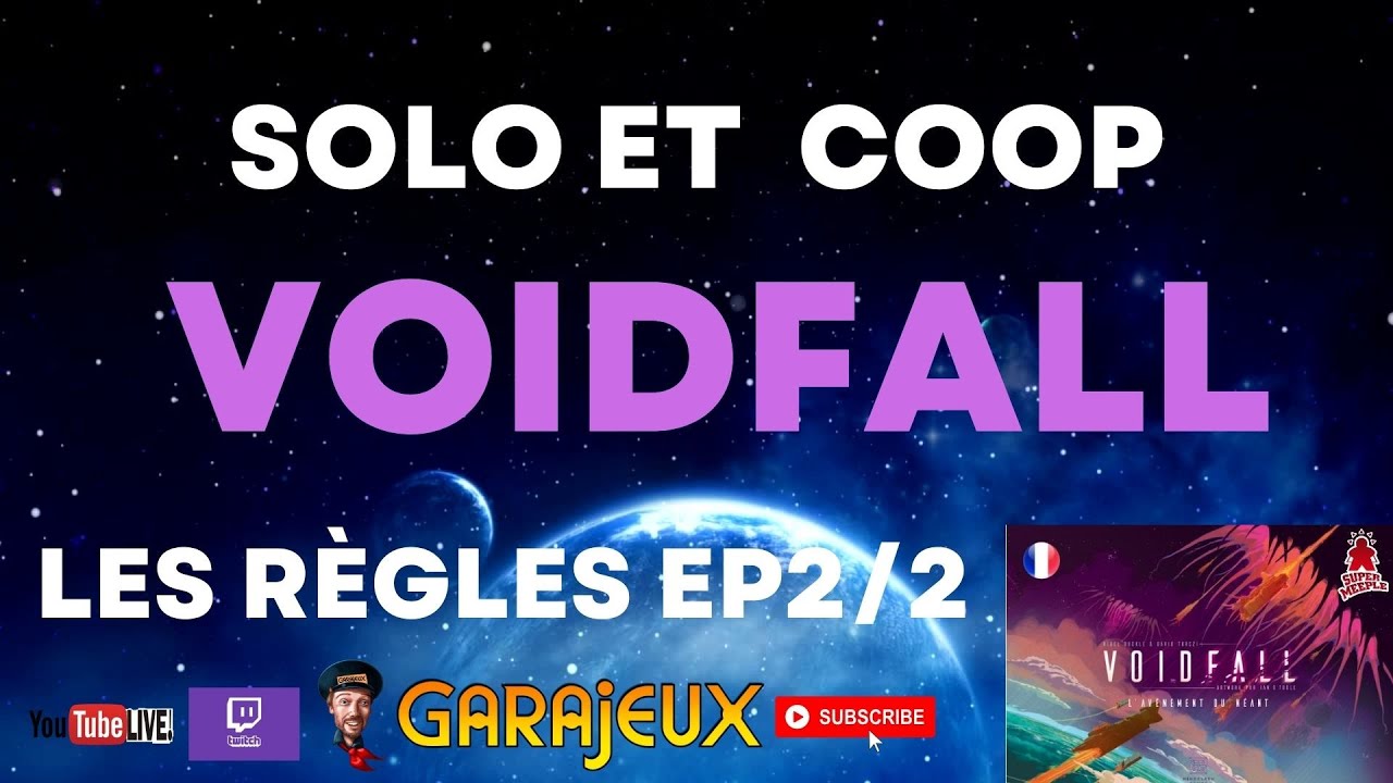Voidfall - Les règles ajoutées pour le Solo et le mode Coopératif