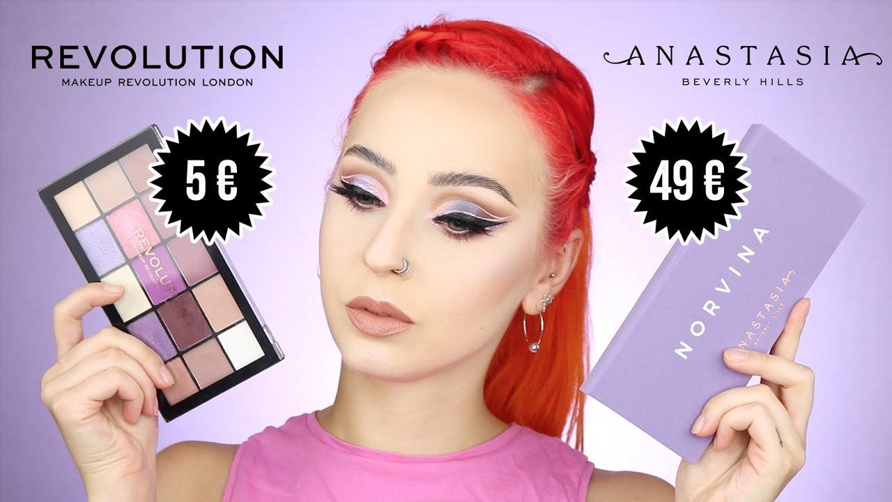 ABH NORVINA vs MAKEUP REVOLUTION VISIONARY PALETTE