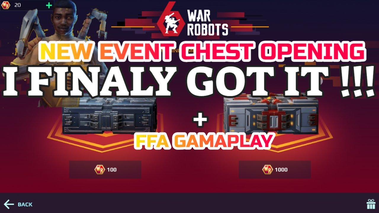 🔴 WR | NEW EVENT CHEST OPENING | I FINALY GOT IT !!!