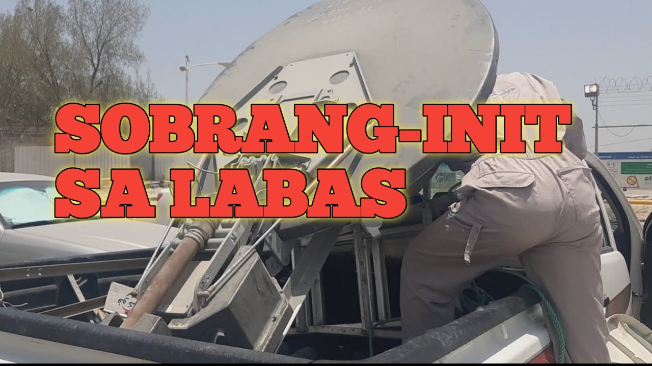 VSAT ANTTENA - PICK UP FOR REPAIR -VLOG SAUDI ARABIA