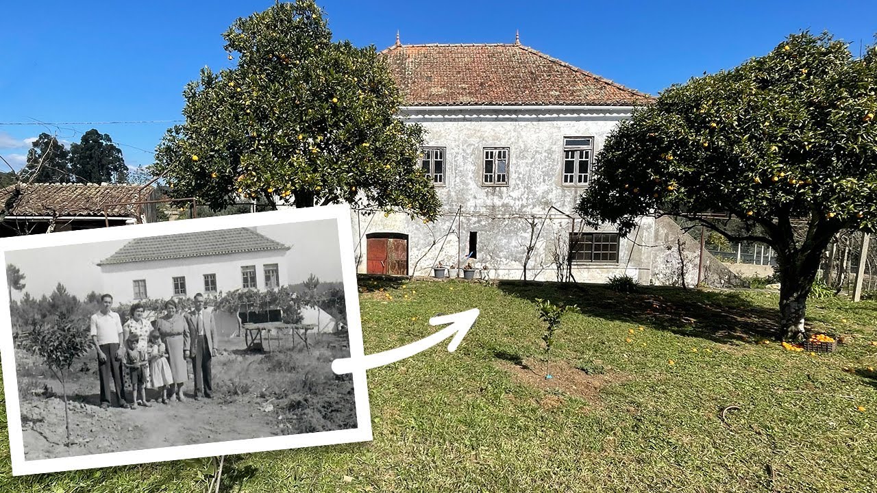 REVEALING the History of our Portuguese Farm House - Restoring a Stone Building