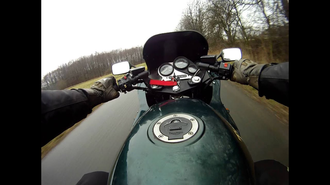 Triumph 900 Sprint - DNM Probefahrt