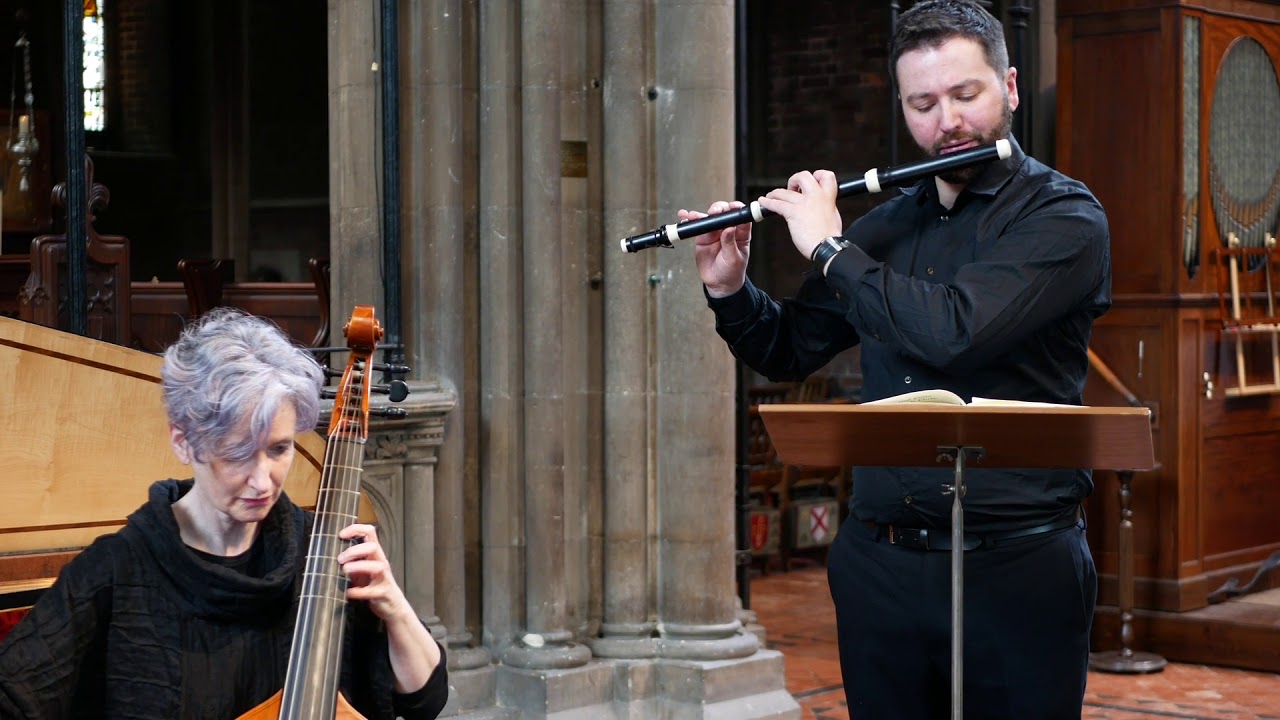 Telemann - Chaconne from 'Paris Quartet' in e minor TWV 43:e4 (Nouveaux Quatuors) by Ensemble Échos