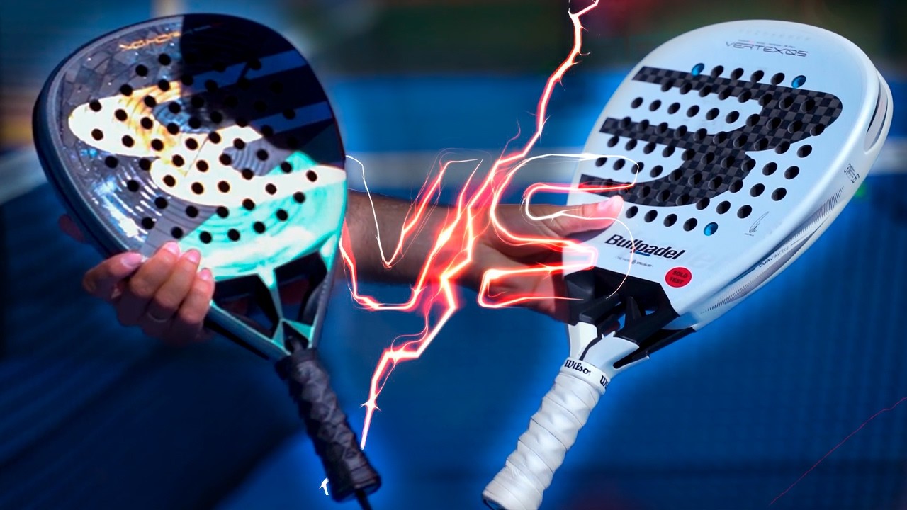HACK de PAQUITO NAVARRO Vs JUAN TELLO 🦸🏻‍♂️ VERTEX 05 vs HACK 04 🔥 ¿La mejor pala Bullpadel 2026?