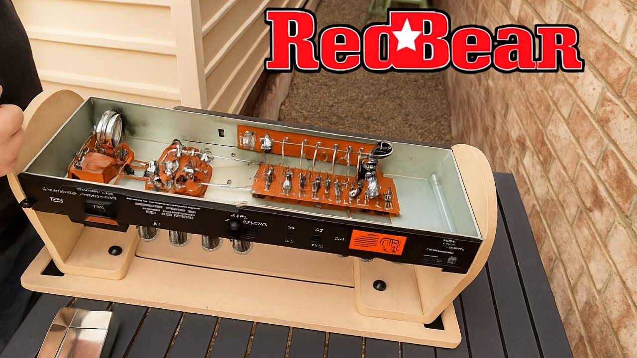 RedBear MK 120 Restoration Часть 2 Советский ламповый усилитель Deep Clean