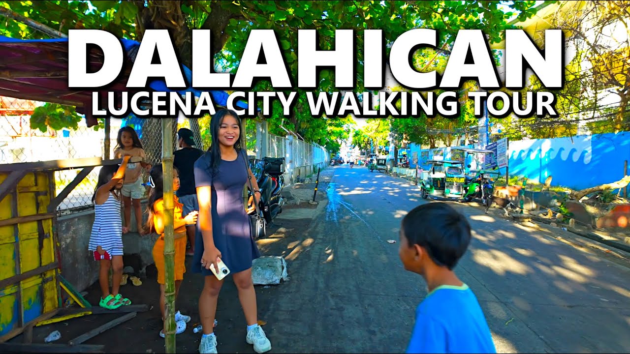WALKING IN DALAHICAN LUCENA CITY QUEZON PHILIPPINES [4K]