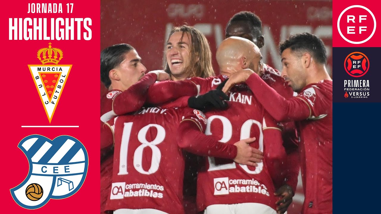 Resumen #PrimeraFederación | Real Murcia CF 3-1 CE Europa | Jornada 17 | Temporada 2025/2026