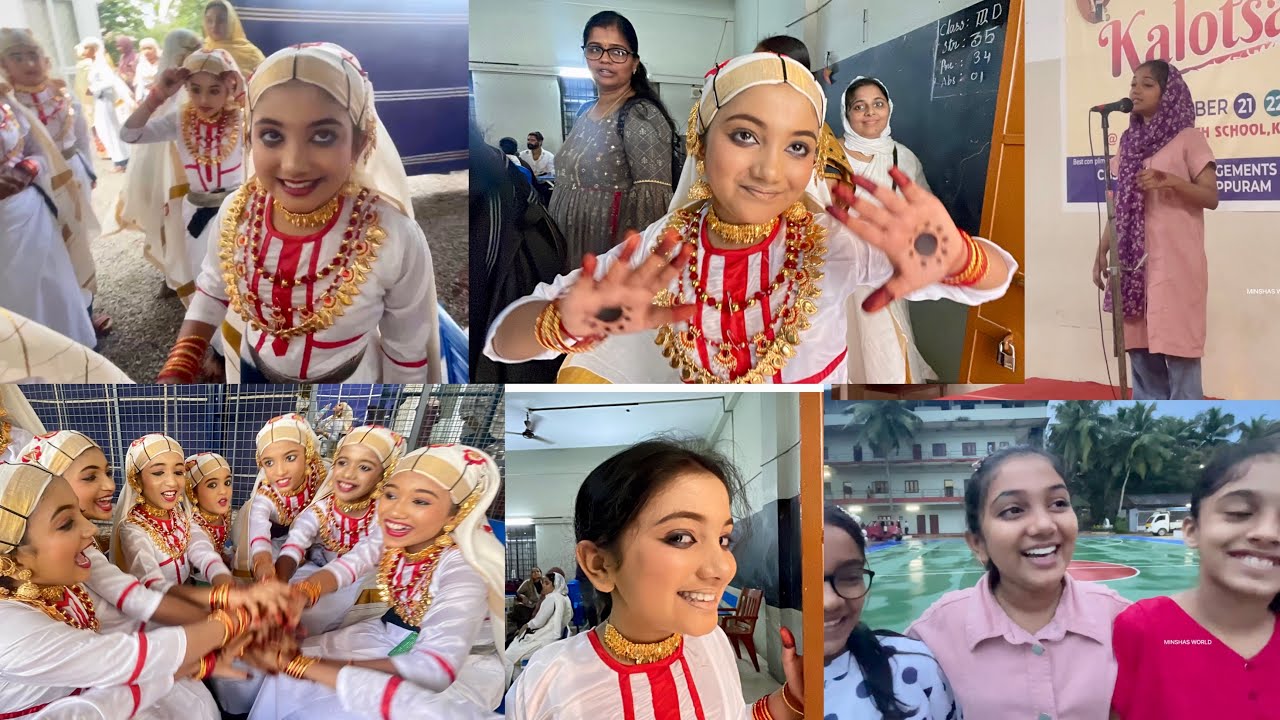 Mappila paatil out aay 🥺 | oppana 2nd price😍 school kalotsav