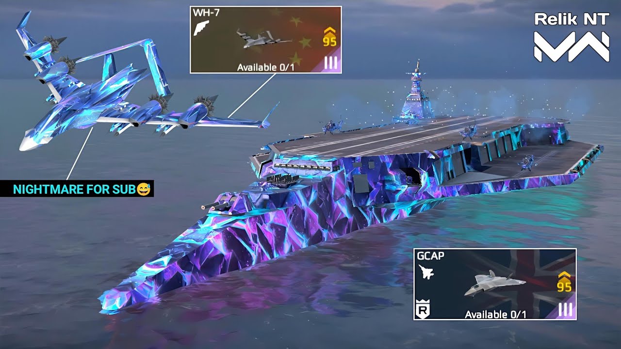 CN Tianjin With WH-7 - Anti-Submarine Legendary Bomber - Modern Warships 