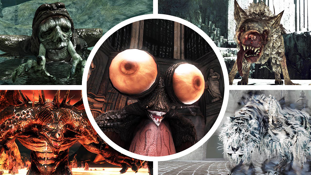 Dark Souls 2 + All DLC's - All Bosses + Ending