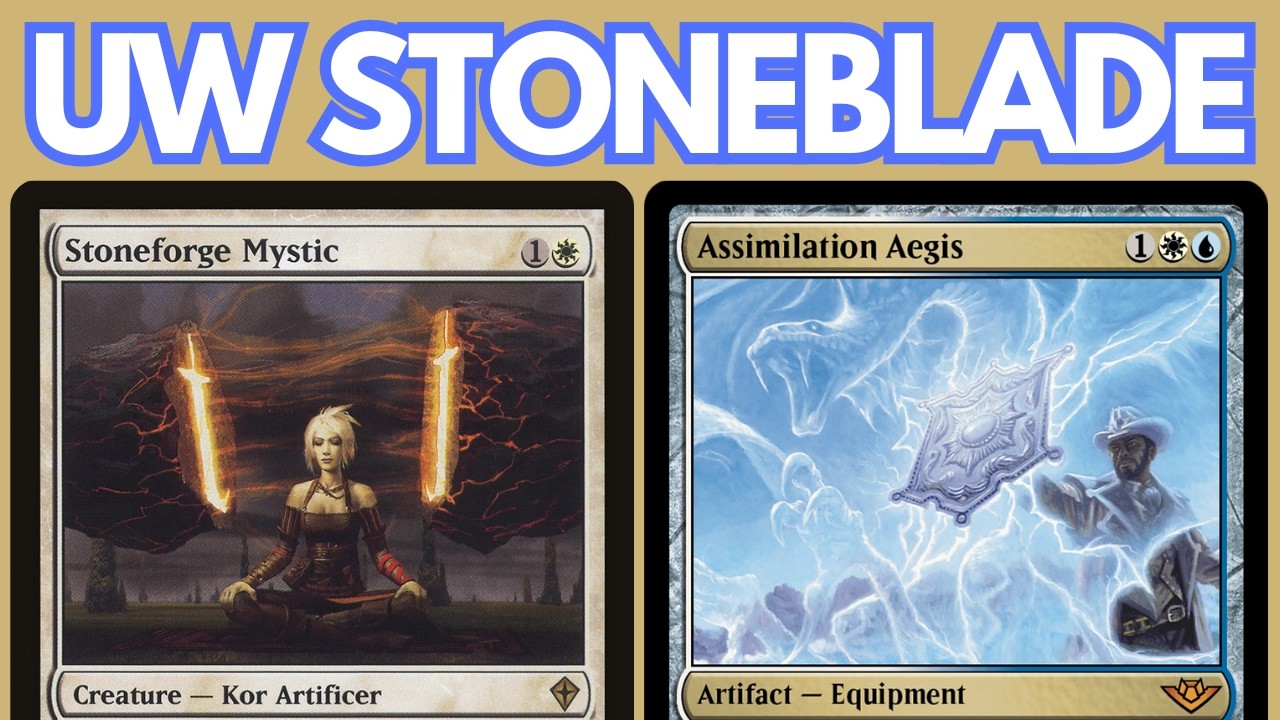 ASSIMILATE THIS! Legacy UW Stoneblade Control ft. Assimilation Aegis. MTG League