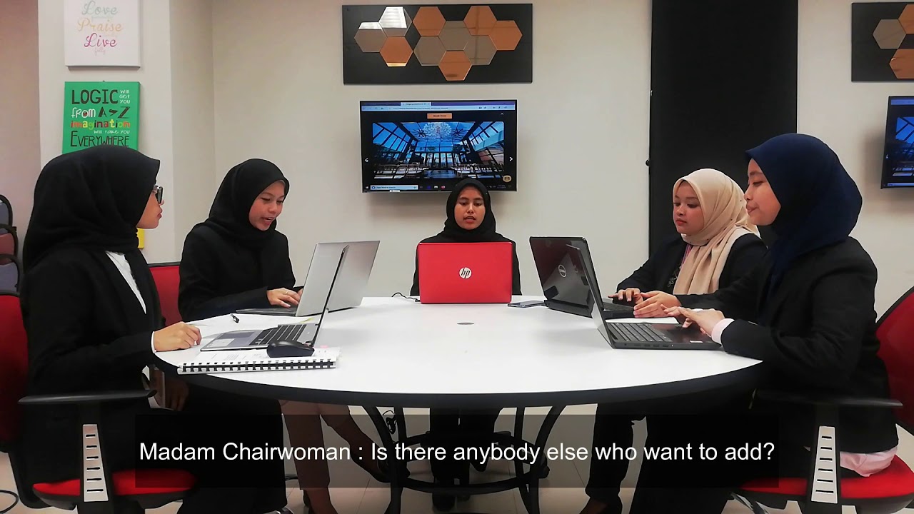 MGT269 Mock Meeting Assignment