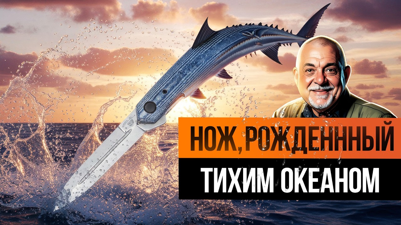 Океан внутри тактического ножа - Складной нож Fox Knives Bob Terzuola Pacifico