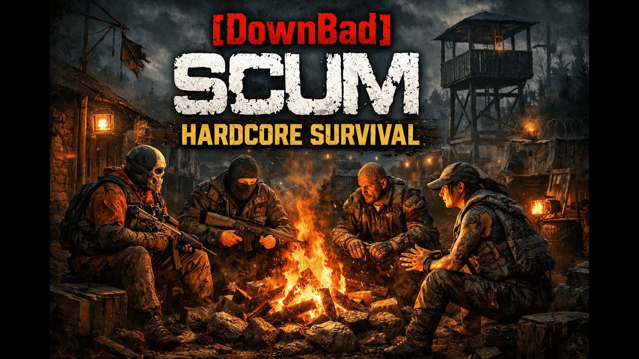 [DownBad] SCUM Hardcore Survival - Official Trailer