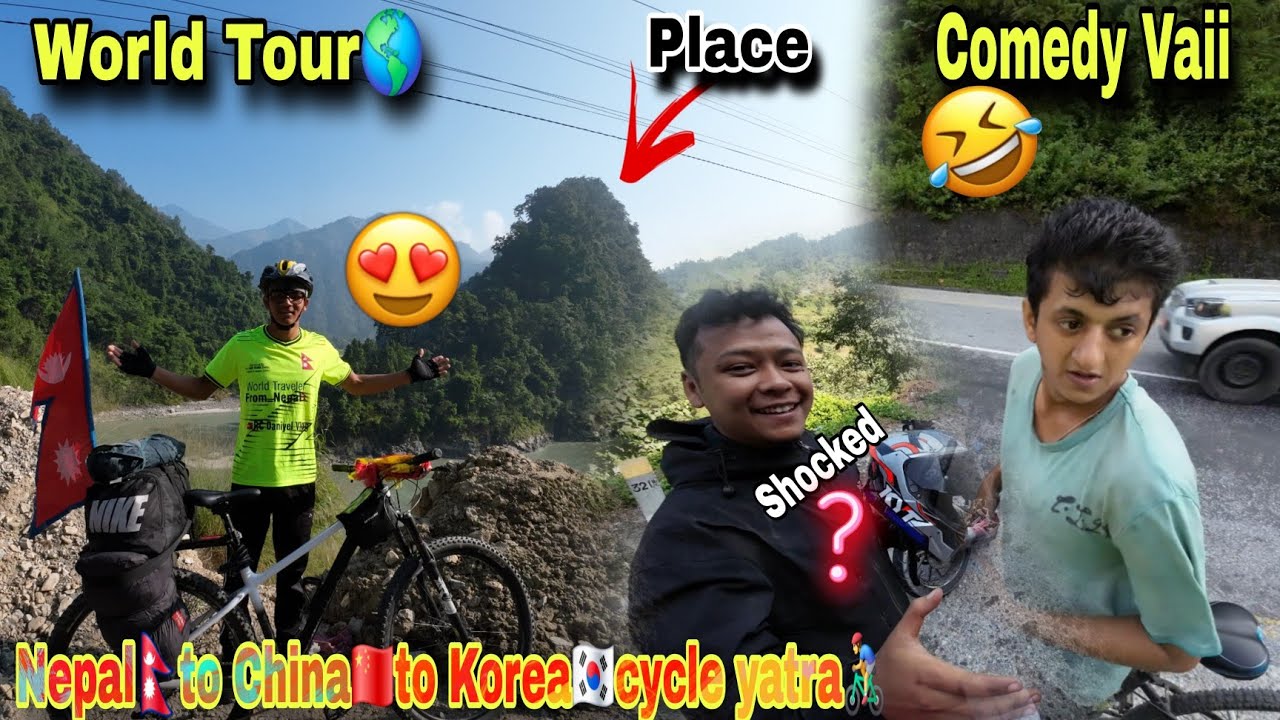 ||DAY_7|| NEPAL🇳🇵TO CHINA🇨🇳TO KOREA🇰🇷 CYCLE YATRA🚴‍♂️ Finally!! Dhading Pugiyo,🥰 ||Rc daniyel vlog||