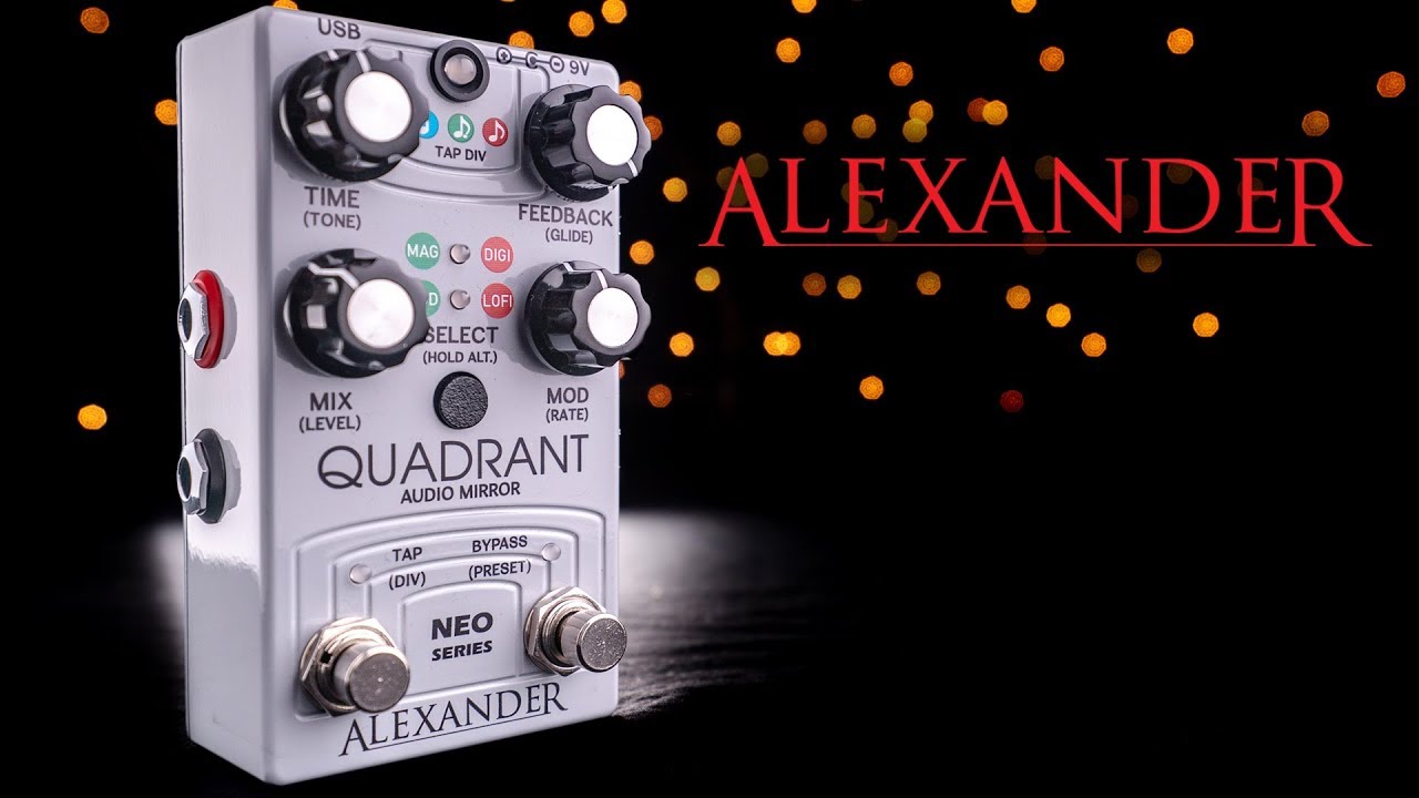 Alexander Pedals Quadrant Audio Mirror