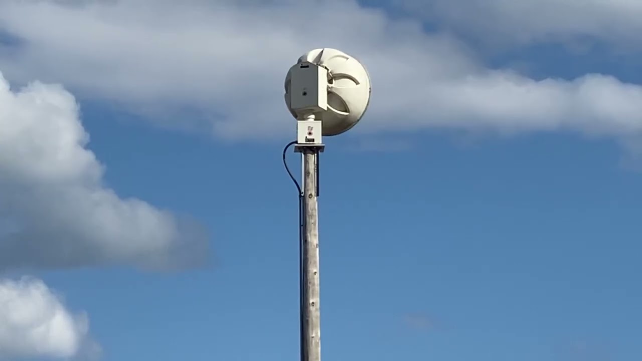 FS 508-128 siren test (Racine WI)  (Alert & Attack) LOUD LOUD LOUD SIREN!🚨 in the World 🌎 