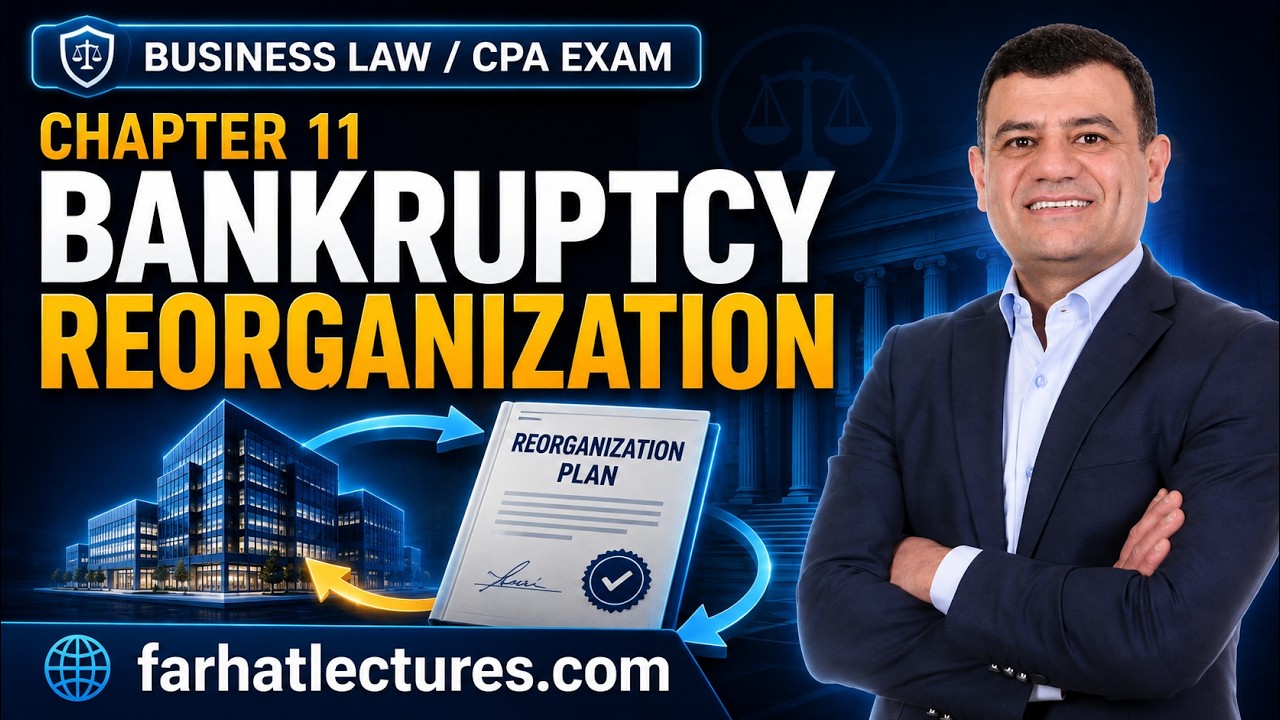 Chapter 11 Bankruptcy Reorganization. CPA Exam REG
