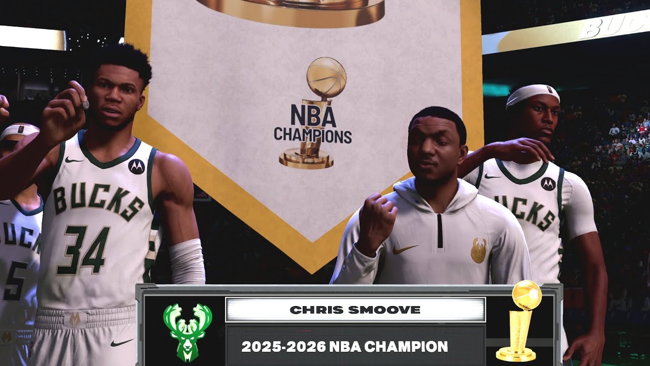 NBA 2K26 My Career - LeBron Left Lakers for and Ring Ceremony!