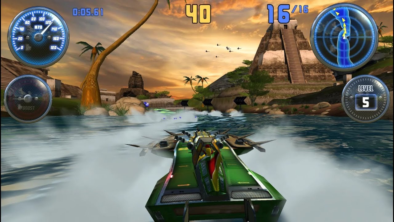 H2Overdrive - HYDRO THUNDER 2 (ARCADE) [1360 x 768 HD 60FPS] TEKNOPARROT LOADER PC