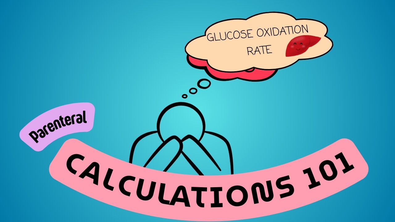 CALCULATIONS 101: TPN: Glucose oxidation rate