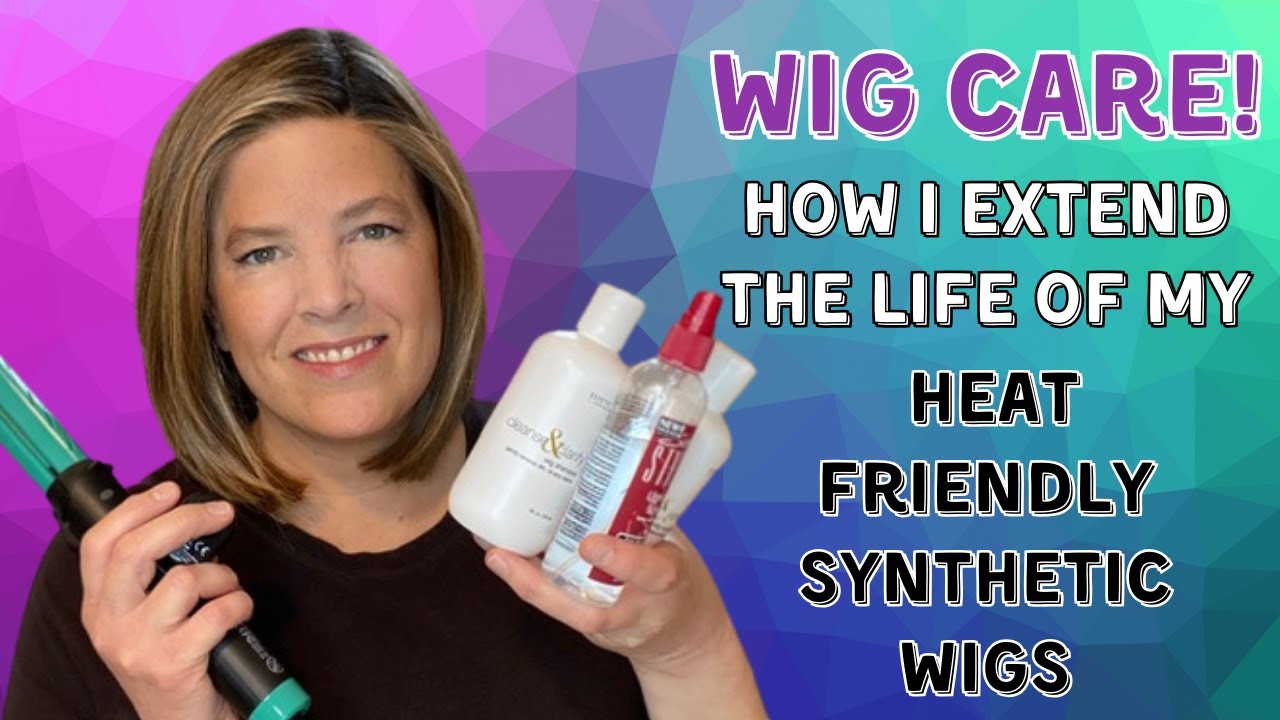 Wig Care, How I Extend The Life of My Heat Friendly Synthetic Wigs - Detangle, Wash, & Heat Treat