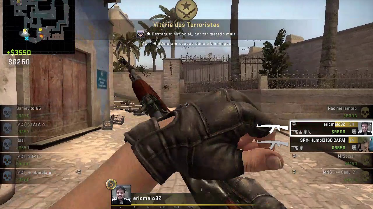 Pinando no CSGO (Ouro 1) #22