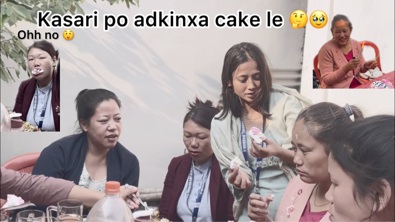 Birthday girl || Gift ni vatko 🥹😅 || Cake adko 🤣