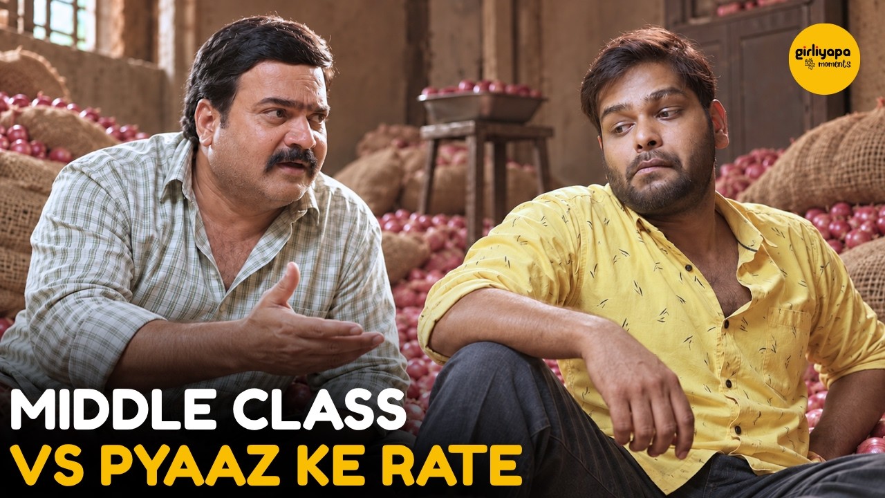 Middle Class VS Pyaaz Ke Rate || Family Kirana Store || Girliyapa Moments