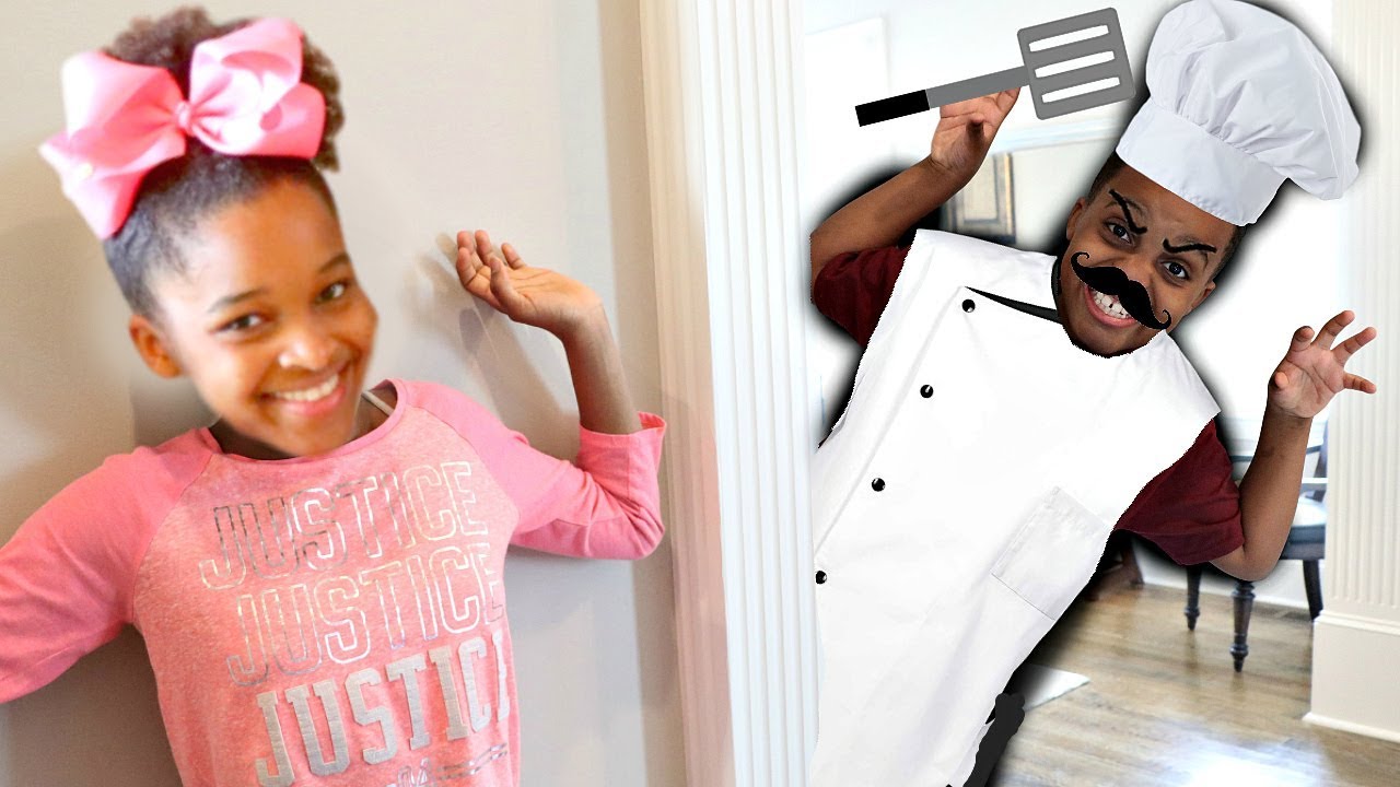 Shiloh SILLY CHEF!! - Cooking Show - Shiloh and Shasha Onyx Kids