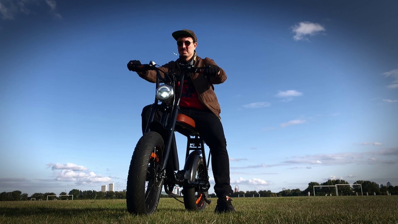 Fat tire ebike 20x4 (Super 73 style) -  El Chapo - Red Rocket 88