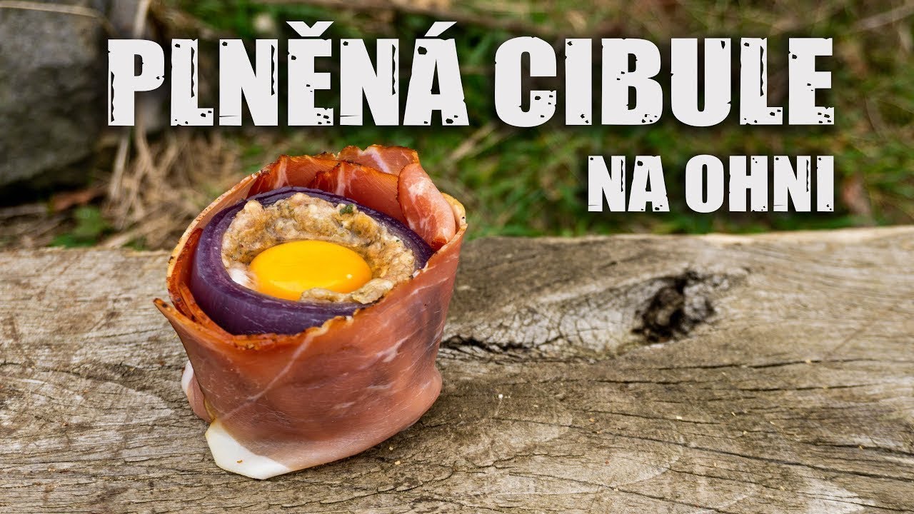 VÝBORNÁ PLNĚNÁ CIBULE NA OHNI