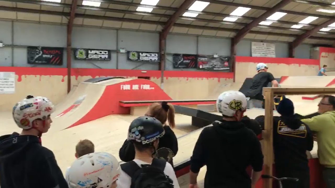 Scooter best trick comp @isa European qualifier Corby 2019