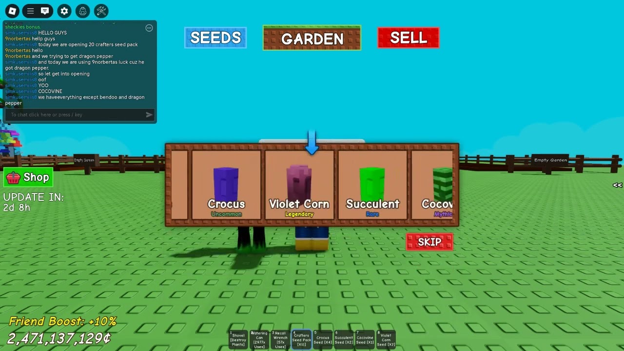 today we opening 20 crafting packs