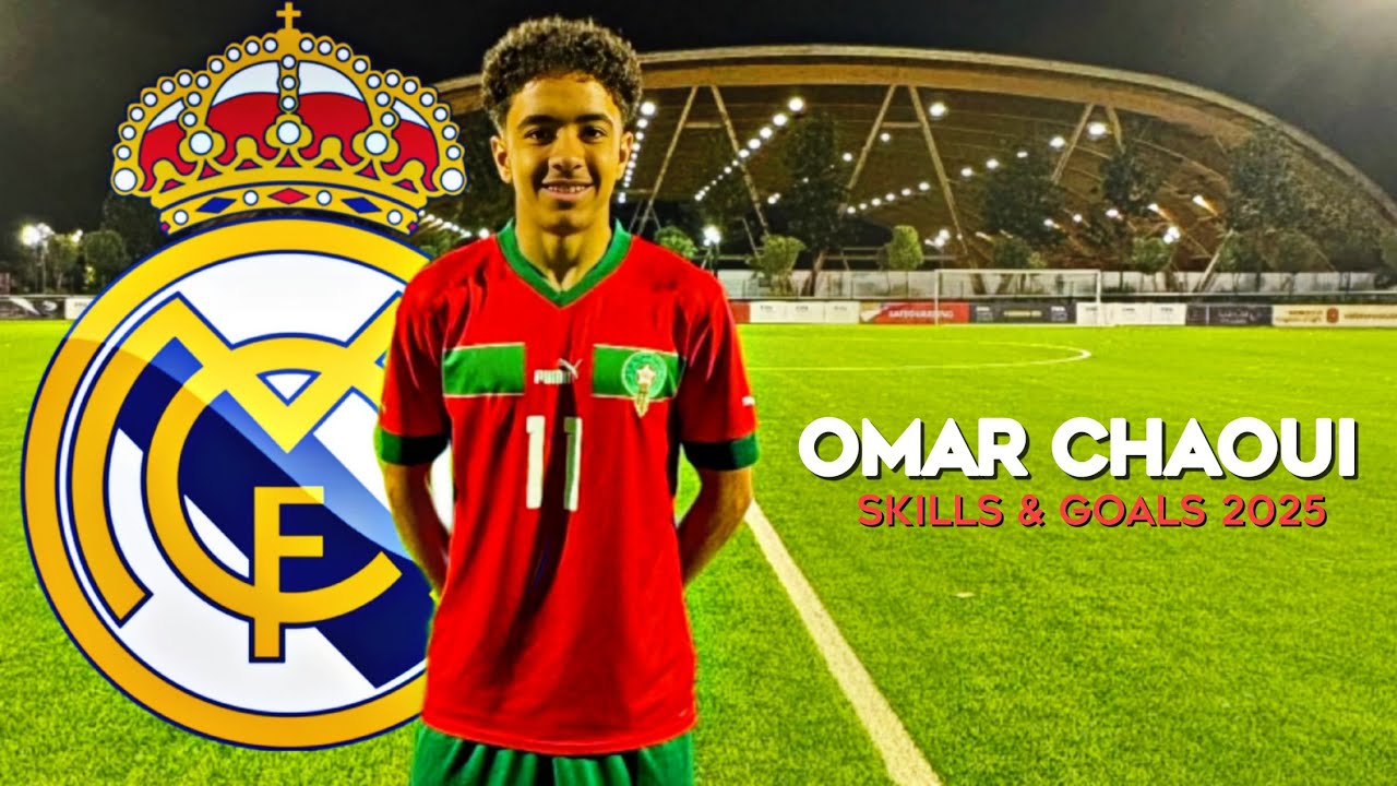 This is Why Real Madrid Signed 15-Year-Old Omar Chaoui!
