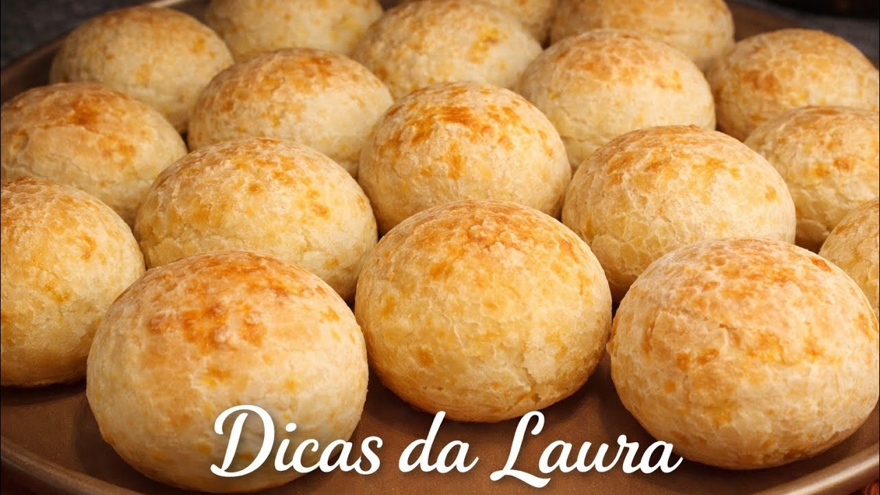 Pão de Queijo Caseiro – Crocante por Fora e Macio por Dentro | Receita Fácil
