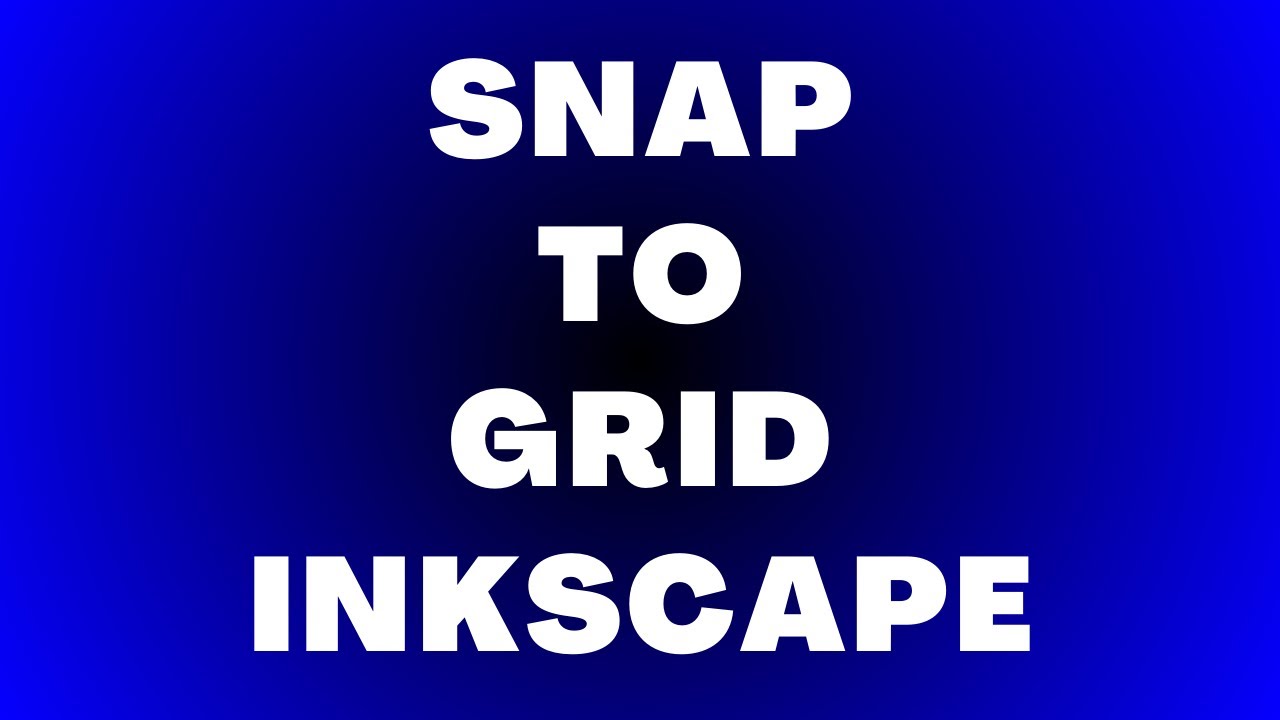 How to Snap to Grid in Inkscape?