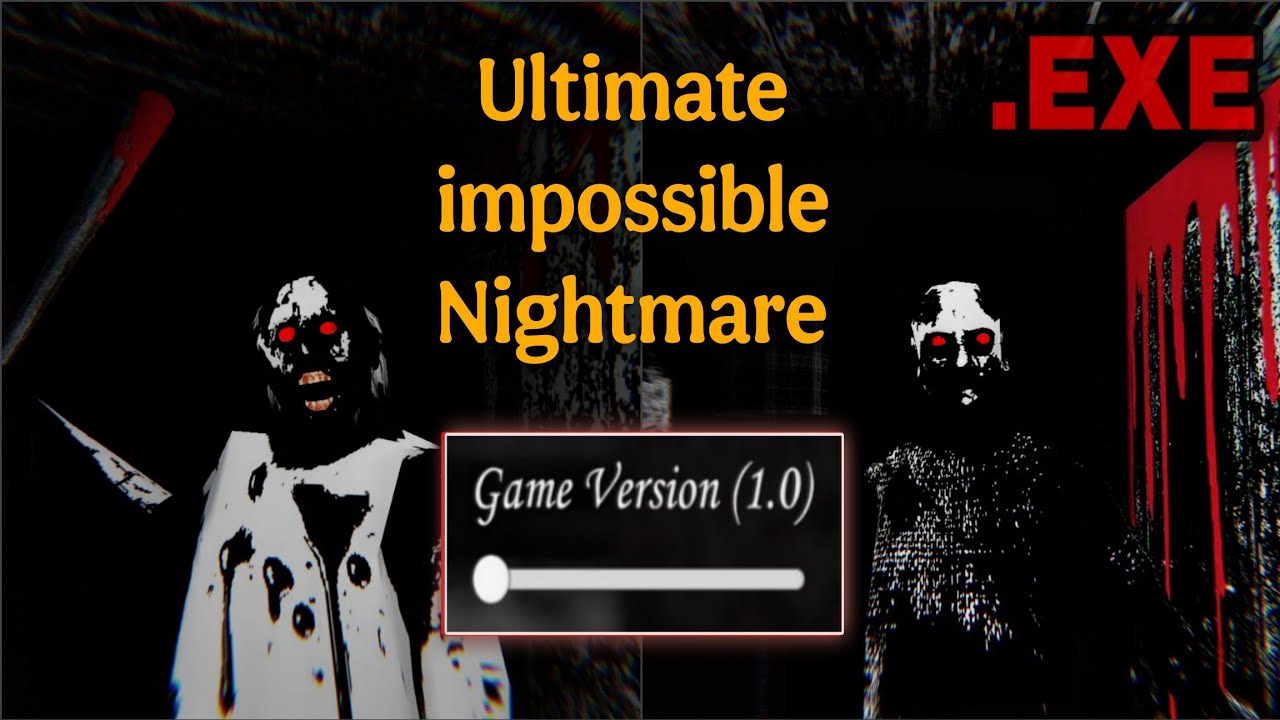 Granny Legacy EXE – First Version in the Impossible Nightmare! | Grandpa Joins the Horror 💀